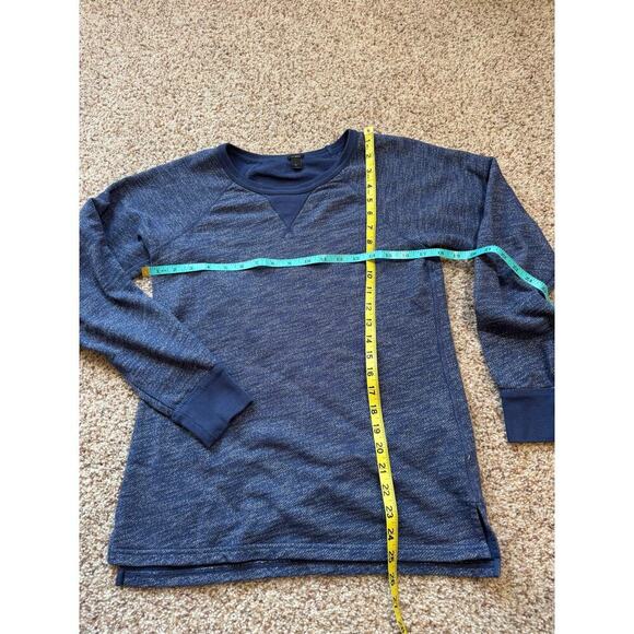 J. Crew Pull over Sweatshirt, crew neck, size Womens Medium, Soft Terry interior - Picture 3 of 10